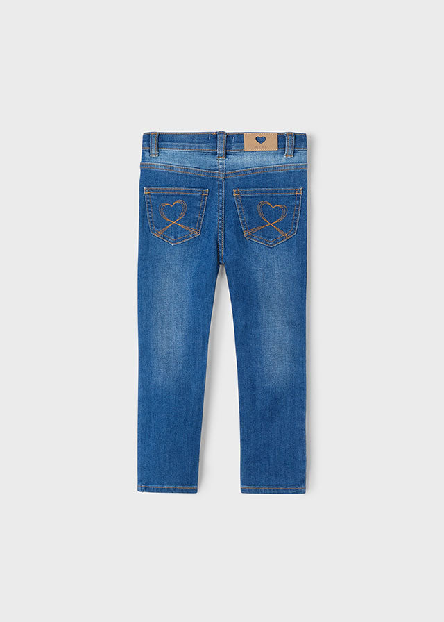Jeans con elastico basico