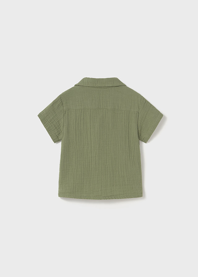 Camicia m/c garza
