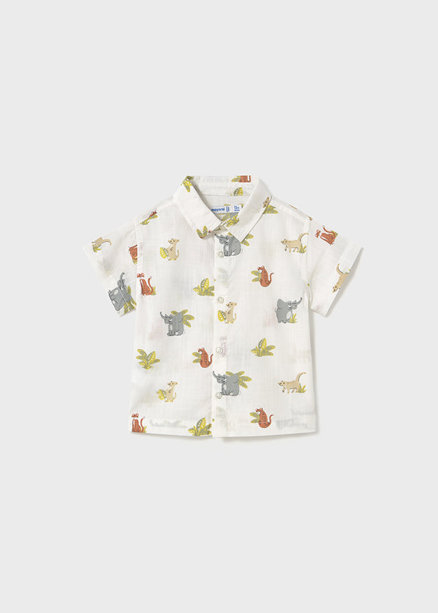 Camicia m/c stampata