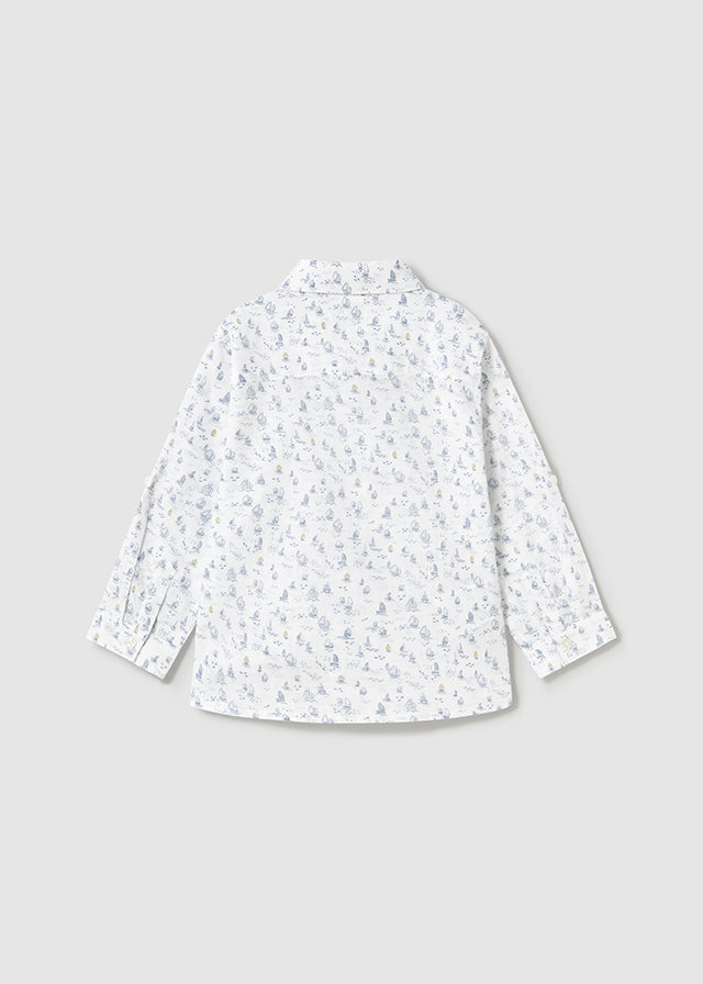 Camicia m/l stampata