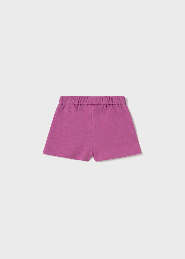 Pantalone corto strutturato