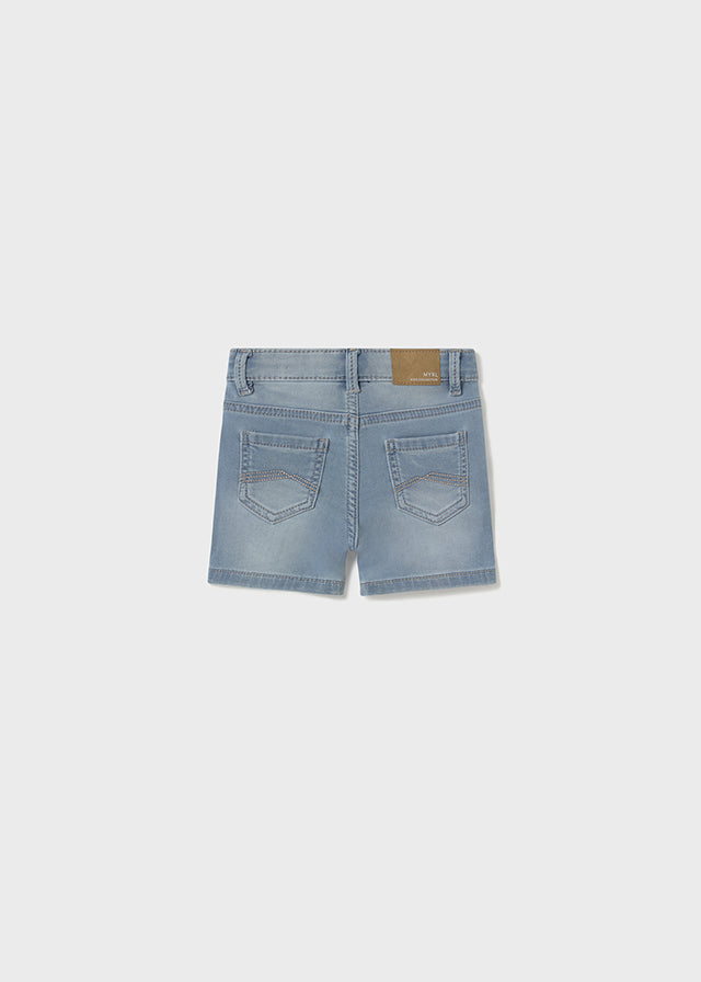 Bermuda soft denim 5 tasche