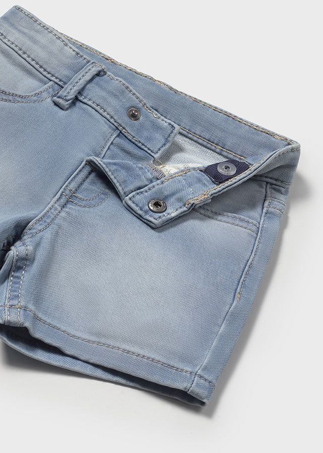 Bermuda soft denim 5 tasche