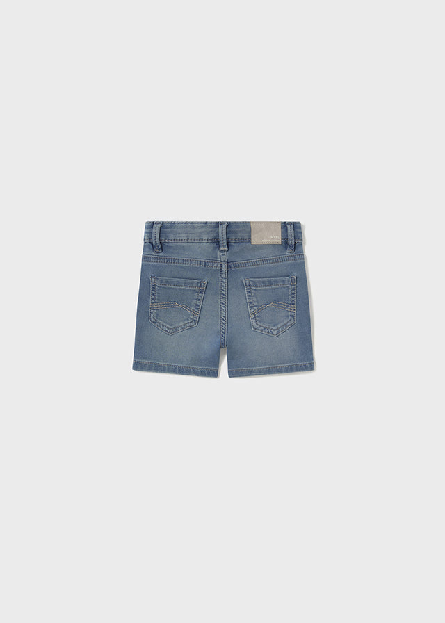 Bermuda soft denim 5 tasche