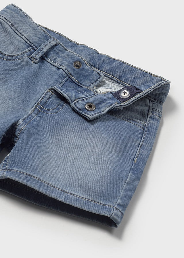 Bermuda soft denim 5 tasche