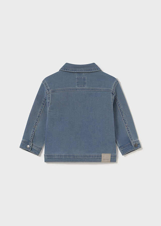 Giacca soft denim