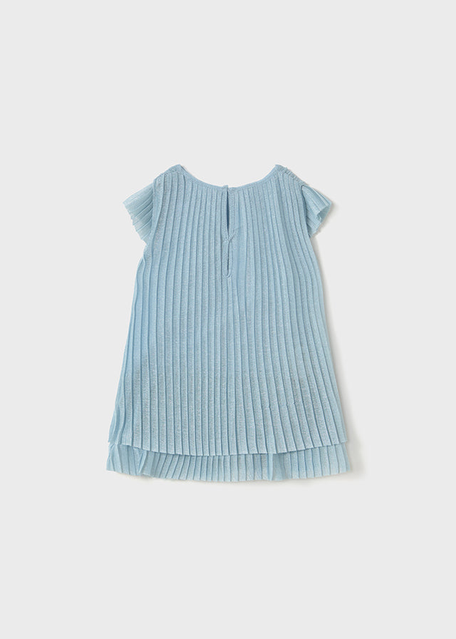 Vestito tulle plissettato