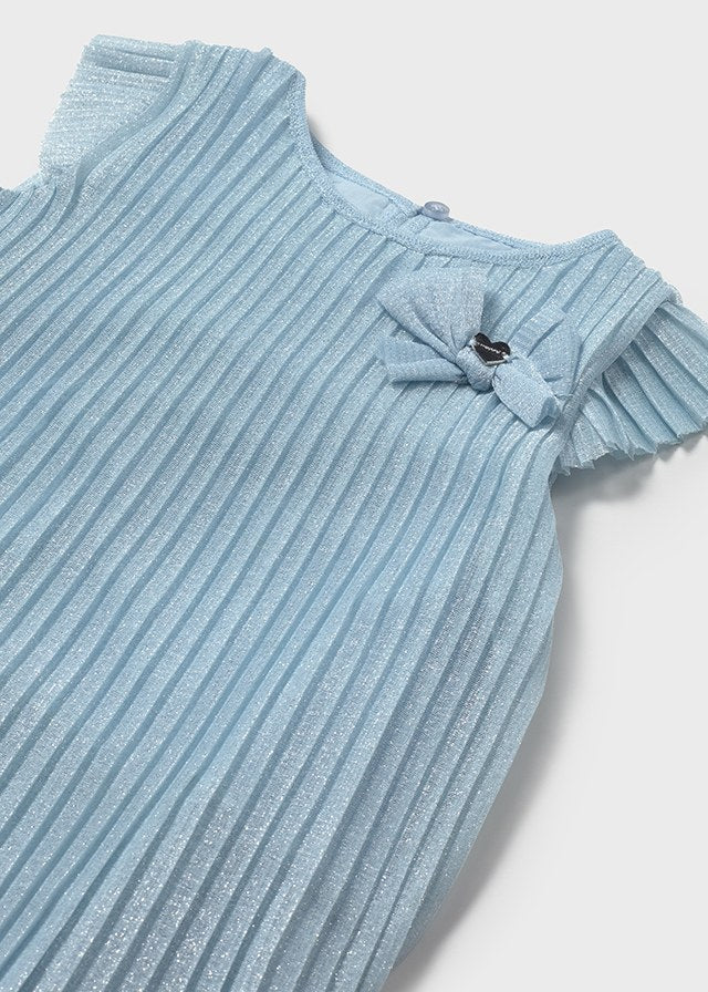 Vestito tulle plissettato