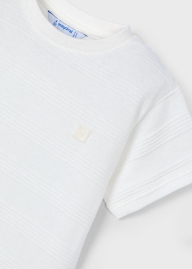 Maglietta m/c struttura