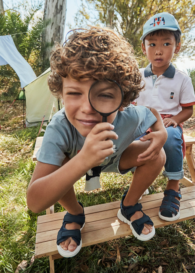 Maglietta m/c embossed "m"