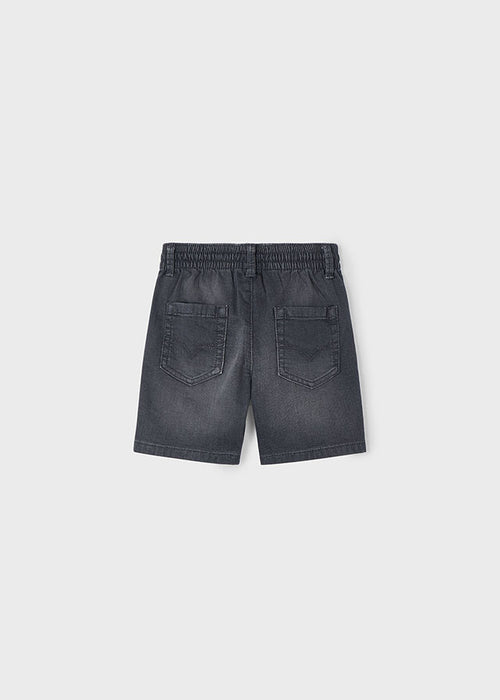 Bermuda soft denim jogger