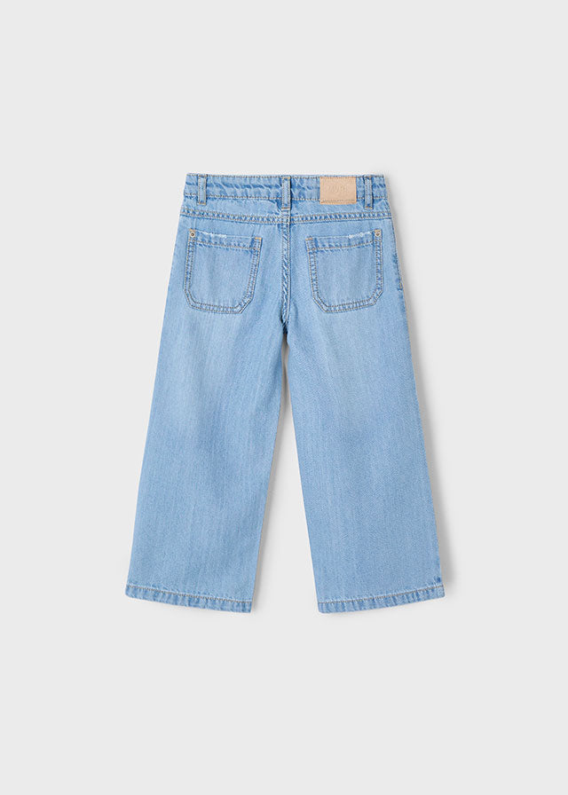 Jeans lungo denim fluido