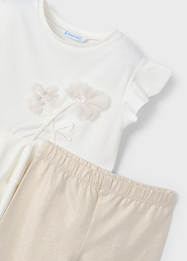 Completo leggings cavigli blotch