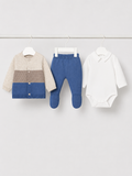 Compl. ghettina 3 pezzi trico