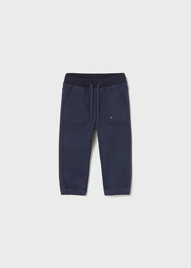 Pantalone jogger twill soft
