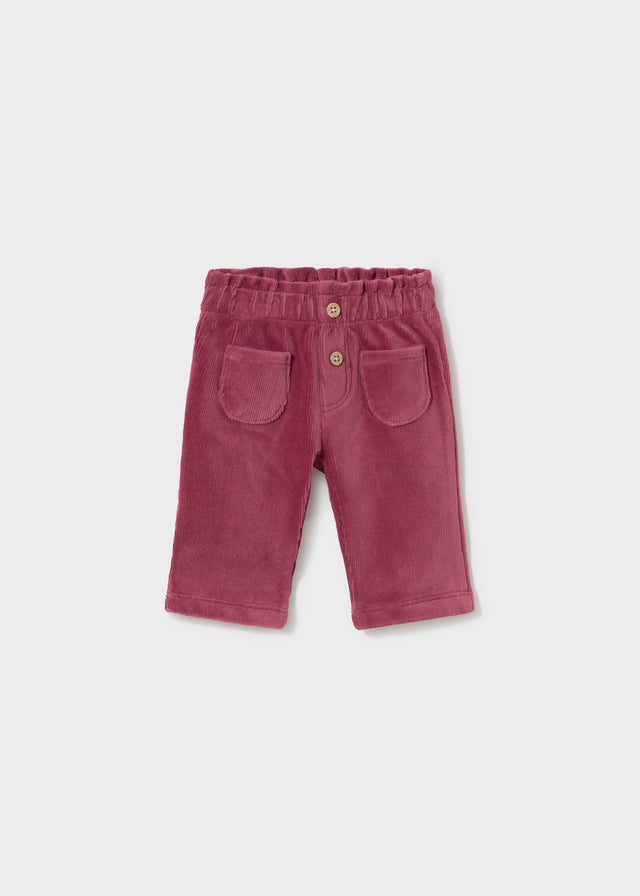 Pantalone lungo punto panno