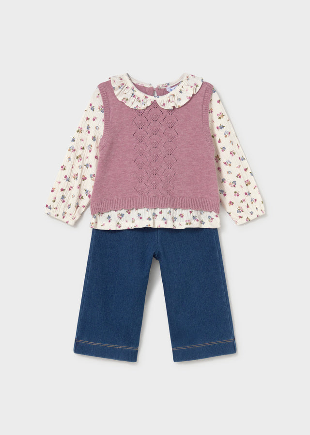 Compl. pantalone gilet unito