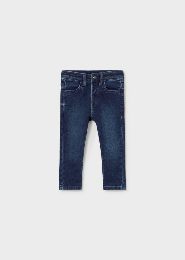 Pantalone soft denim 5 tasche