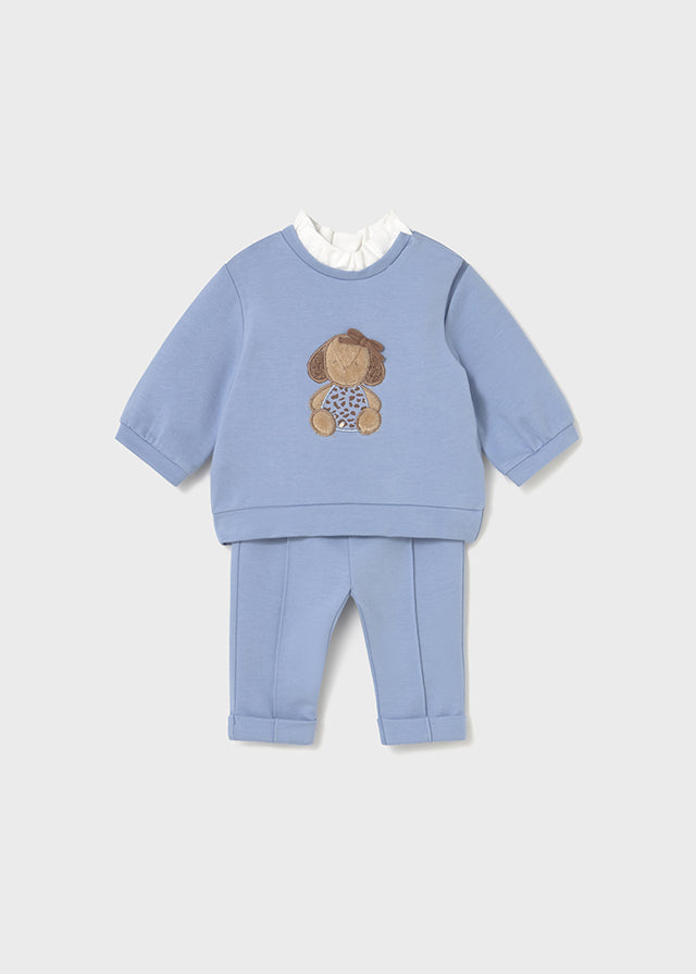 Compl. pantalone felpa