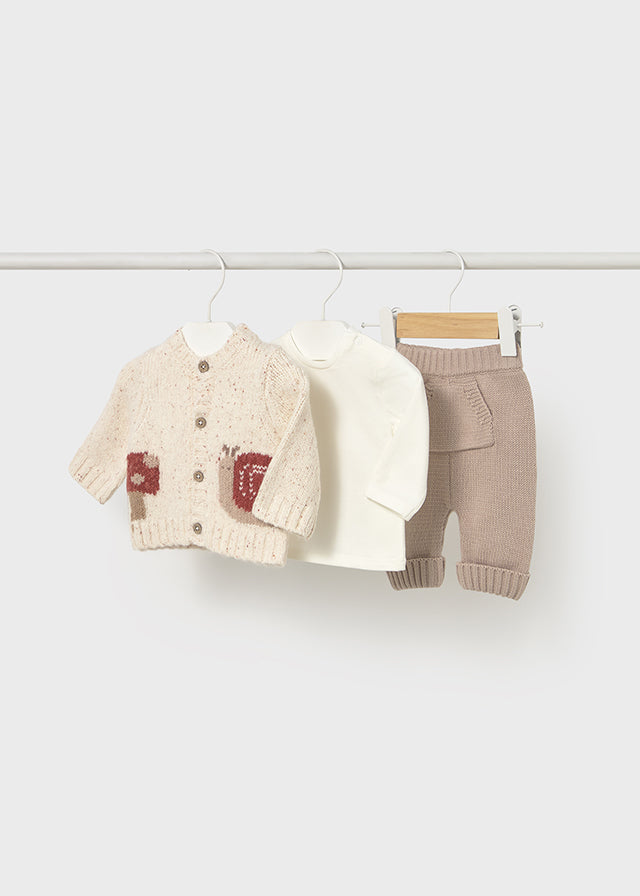 Compl. pantalone 3 pezzi tric