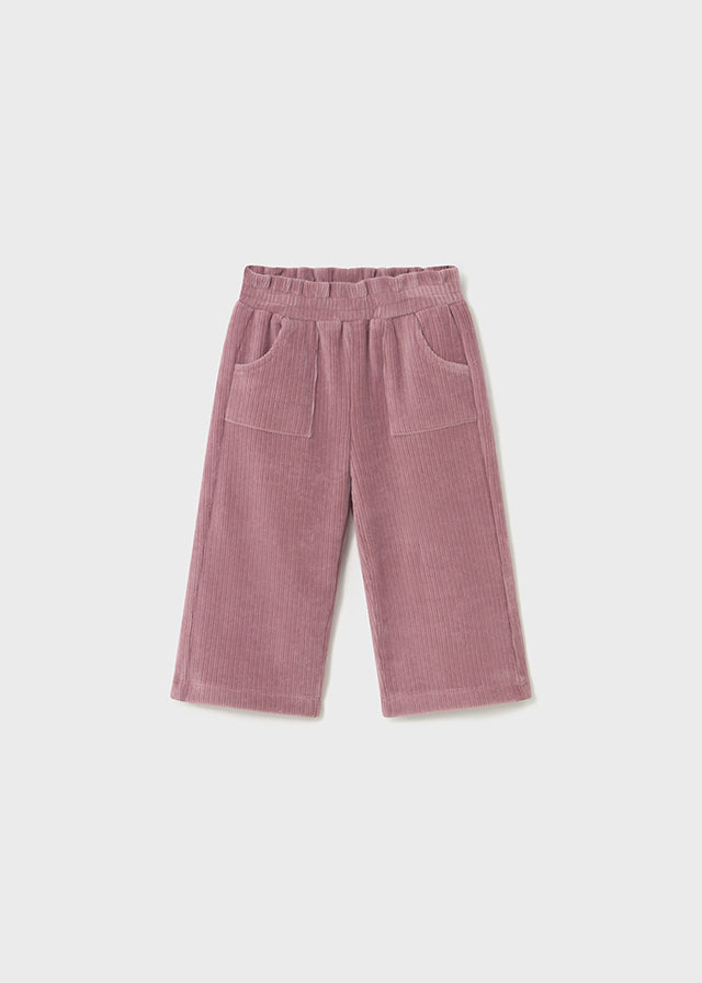 Pantalone lungo punto panno