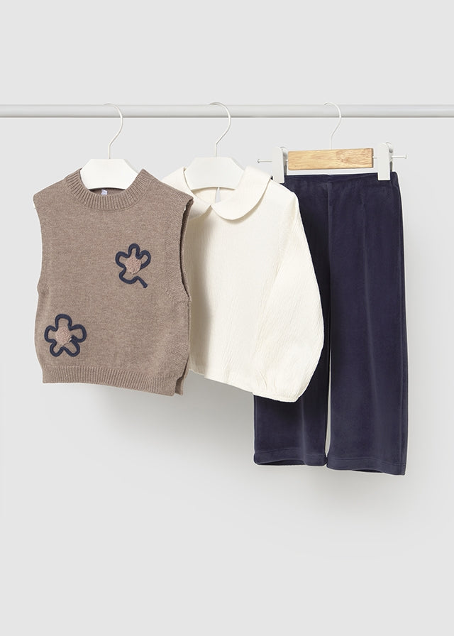 Compl. pantalone gilet tricot