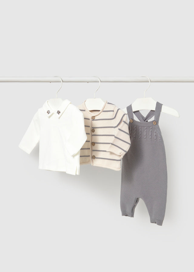 Compl.salopette tricot