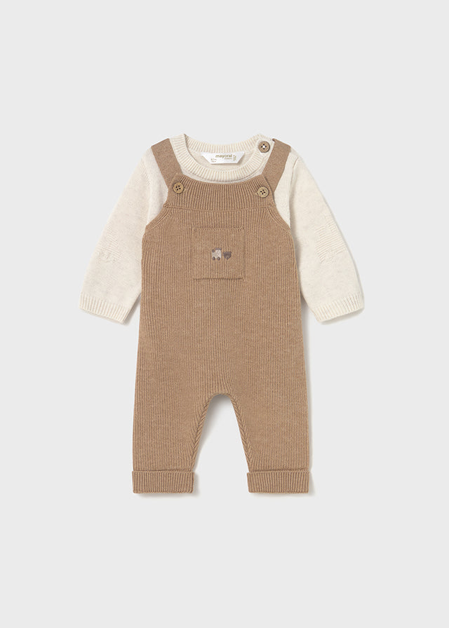 Compl.salopette tricot
