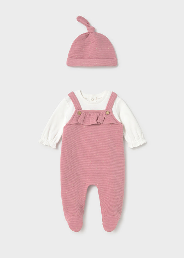 tutina salopette jacquard