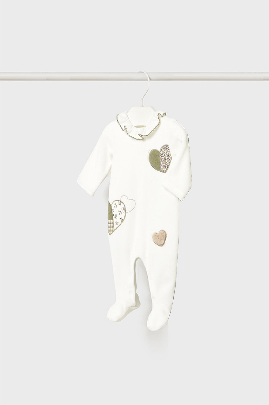 Pagliaccetto ciniglia cuori