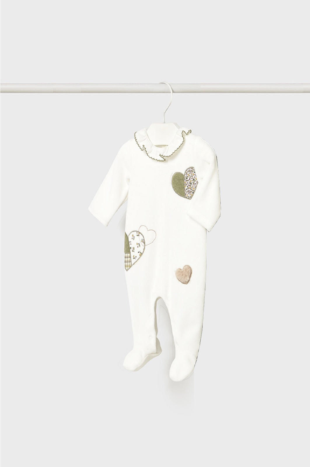 Pagliaccetto ciniglia cuori