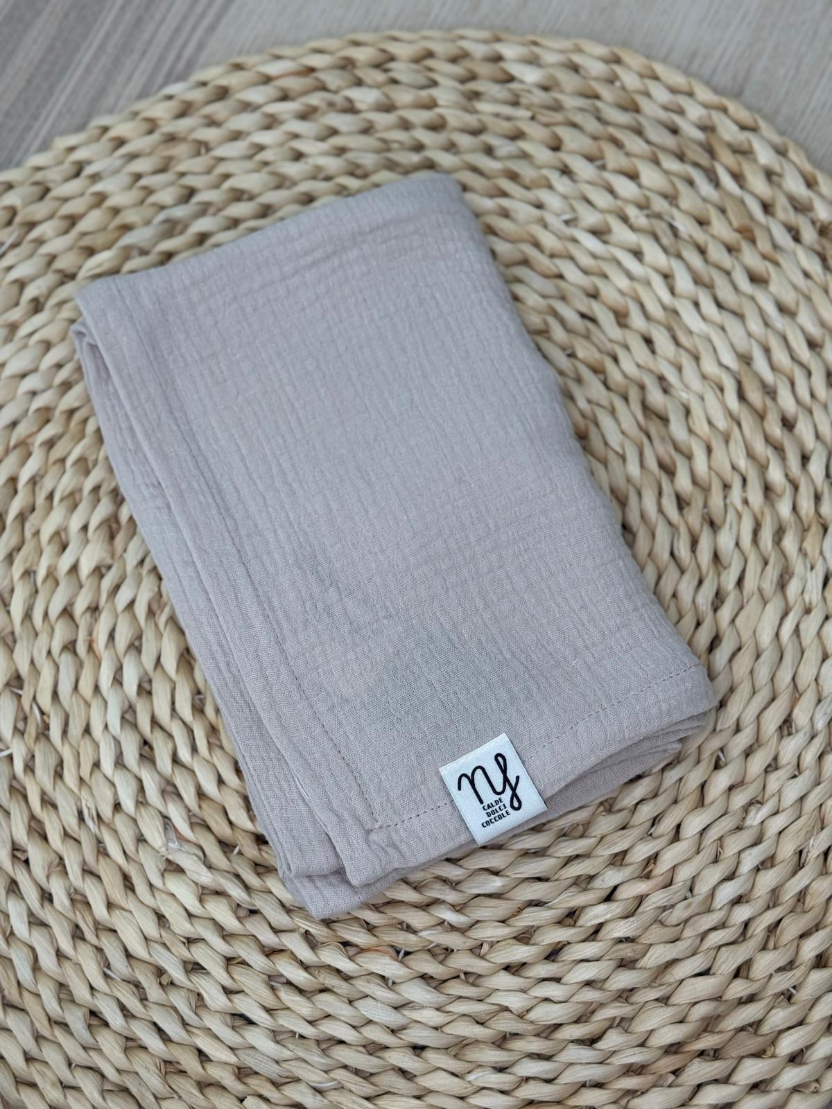 Mussola 100% COTONE tinta unita