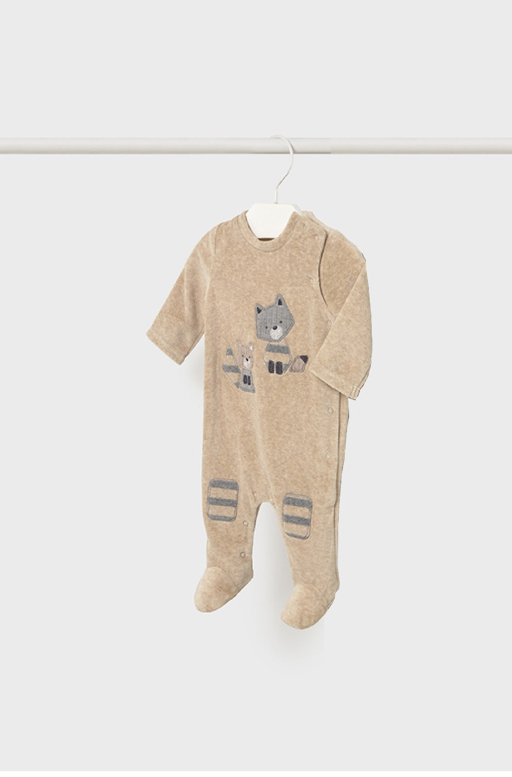 Pagliaccetto ciniglia con volpe e scoiattolo