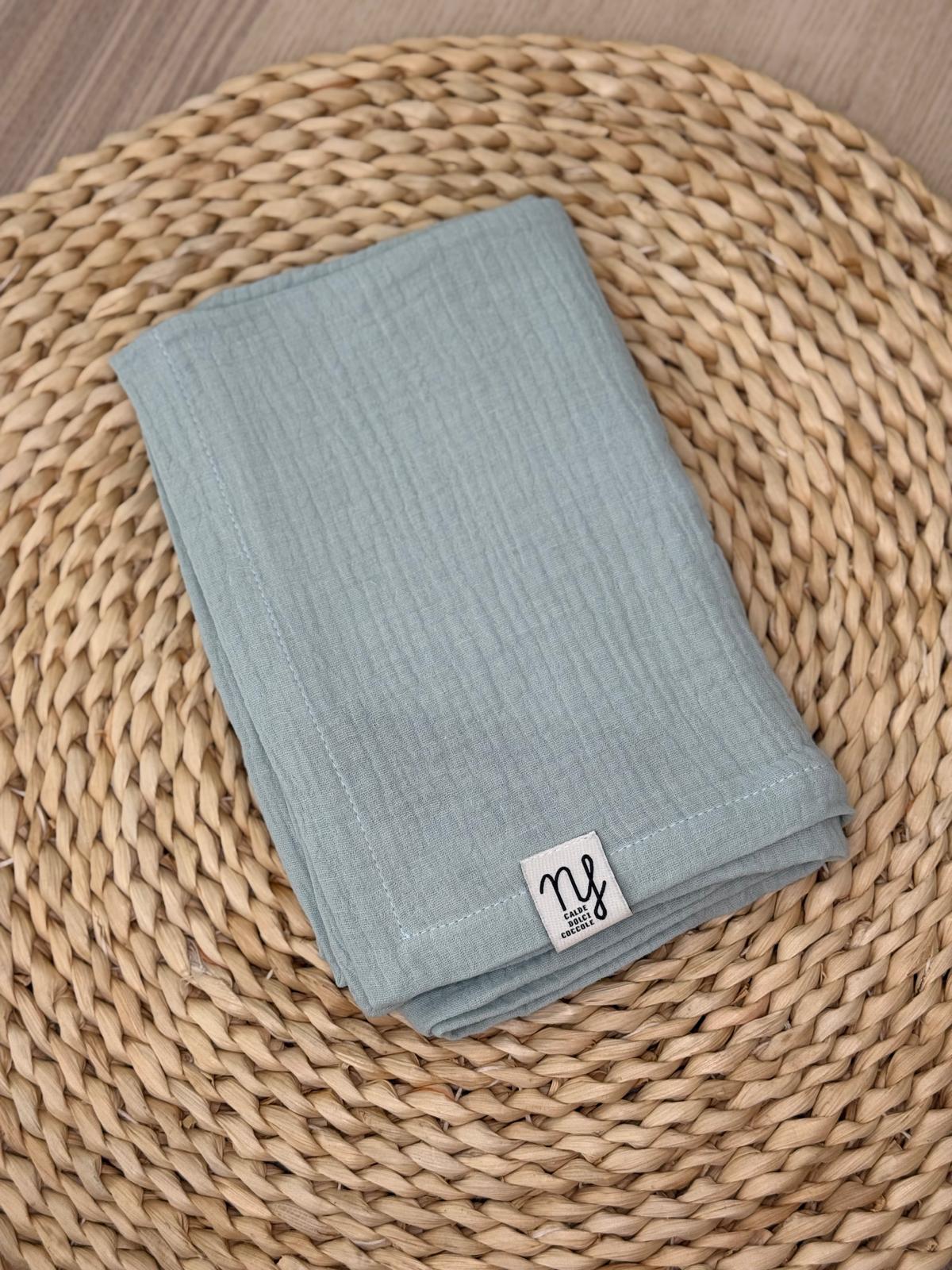 Mussola 100% COTONE tinta unita