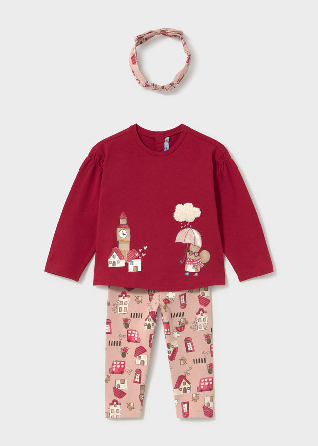 Compl leggings con cerchietto