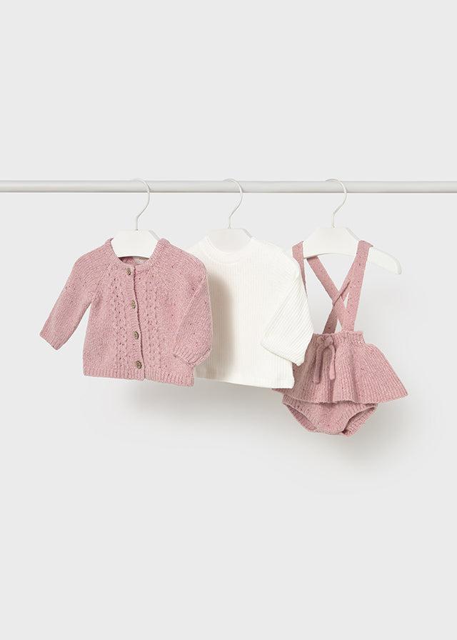 Compl tricot 3 pezzi