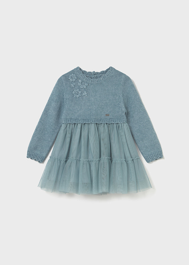 Vestito combinato tricot