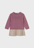 Vestito combinato tricot