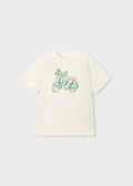 Maglietta m/c ricamata