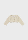 Cardigan corto maglia basico