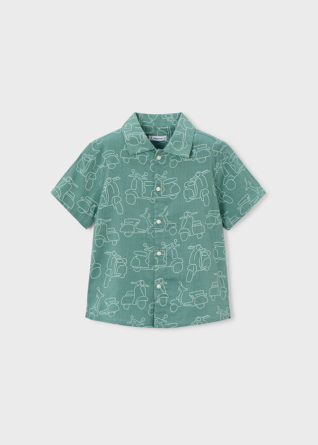 Camicia m/c  stampata