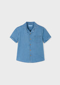 Camicia m/c denim