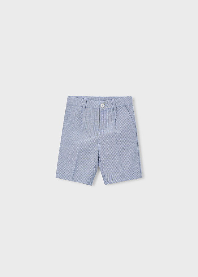 Bermuda lino suiting