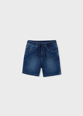 Bermuda soft denim jogger