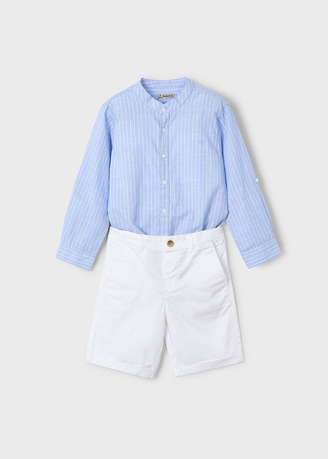 Completo bermuda e camicia m/l