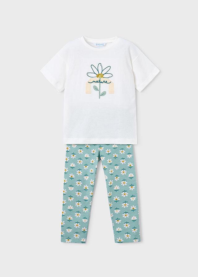Comp.leggings stampato