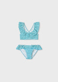 Bikini stampato strutturato