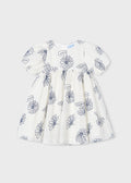 Vestito rustico stampa
