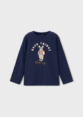 Maglietta m/l stampa cane