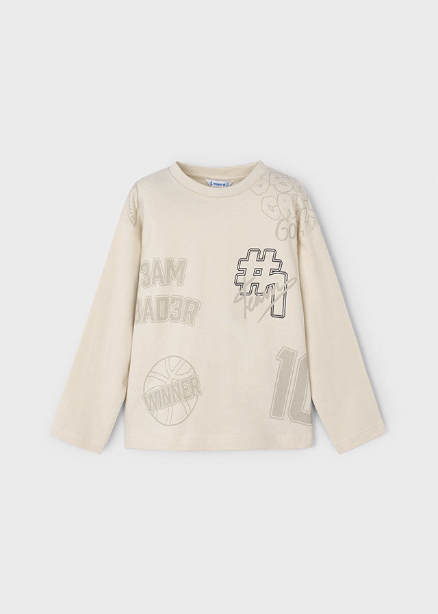 Maglietta m/l varsity